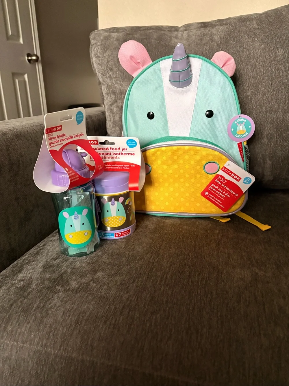 New Skip Hop Eureka the Unicorn Backpack bundle